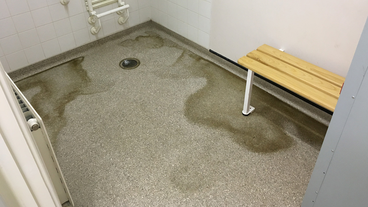 Changing Room Deep Clean